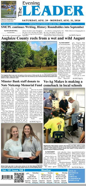Cover of The Evening Leader
