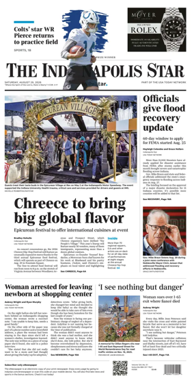 Cover of The Indianapolis Star