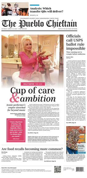 Cover of The Pueblo Chieftain