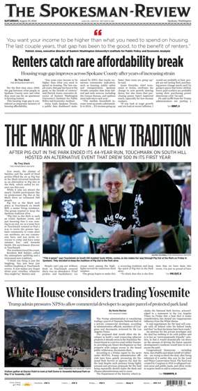 Cover of The Spokesman-Review (Spokane)