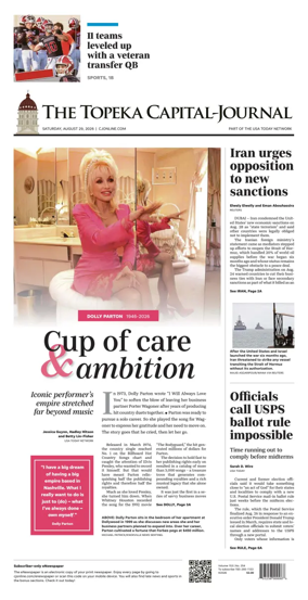 Cover of The Topeka Capital-Journal