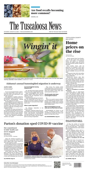 Cover of The Tuscaloosa News