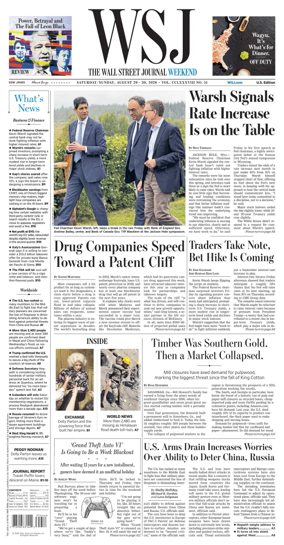 Cover of The Wall Street Journal