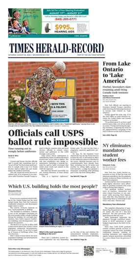 Cover of Times Herald-Record