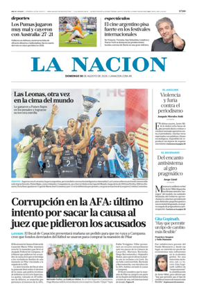 Cover of La Nacion