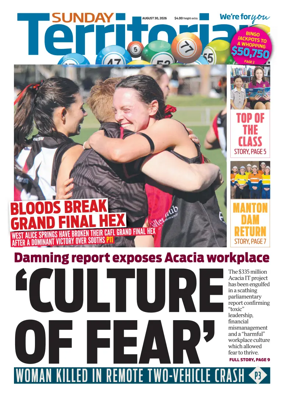 Cover of Sunday Territorian