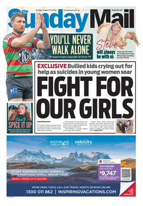 Cover of The Courier-Mail