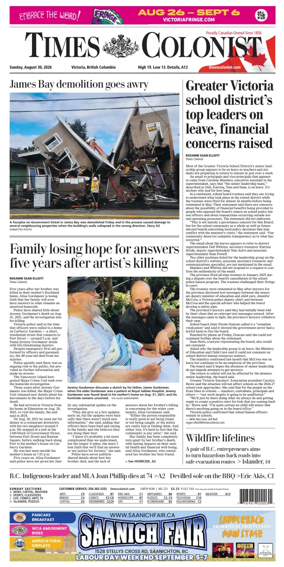 Cover of Times Colonist