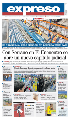 Cover of Diario Expreso