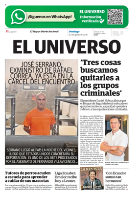 Cover of El Universo
