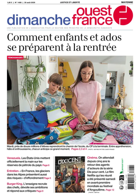 Cover of Dimanche Ouest France (Mayenne)