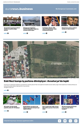 Cover of Euronews Business (Turkish) Compiled Editions