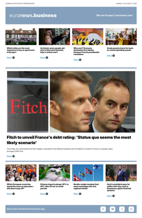 Cover of Euronews Business
