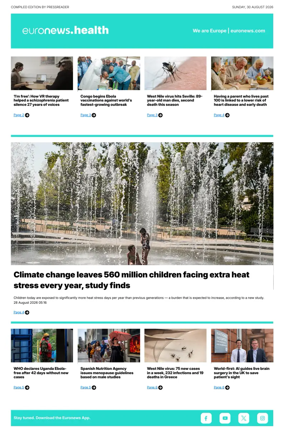 Cover of Euronews Health (English) Compiled Edition