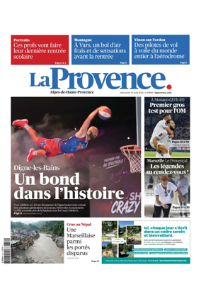 Cover of La Provence Alpes-de-Haute-Provence