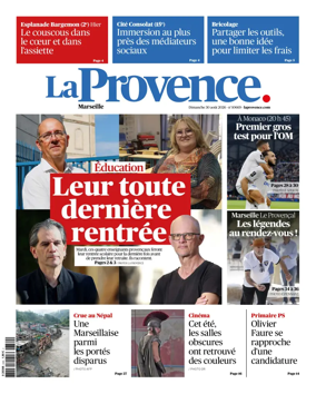 Cover of La Provence Marseille