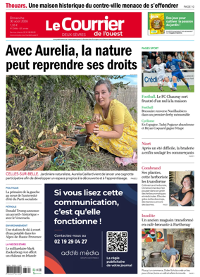 Cover of Le Courrier de l’Ouest (Deux-Sevres)