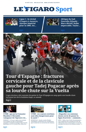 Cover of Le Figaro Sport