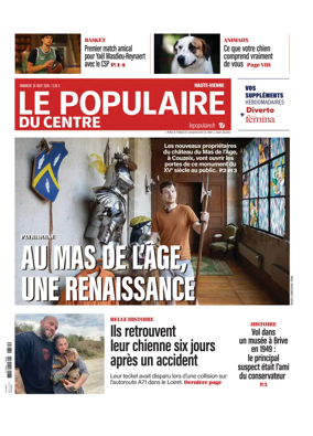 Cover of Le Populaire du Centre (Haute-Vienne)