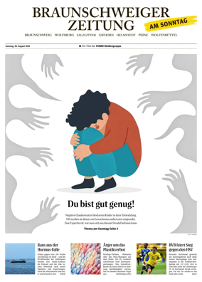 Cover of Braunschweiger Zeitung am Sonntag
