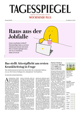 Cover of Der Tagesspiegel