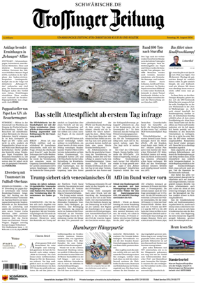 Cover of Trossinger Zeitung