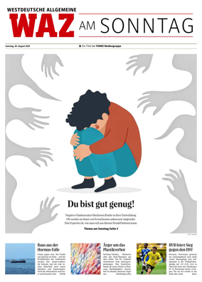 Cover of Westdeutsche Allgemeine Zeitung (WAZ am Sonntag)