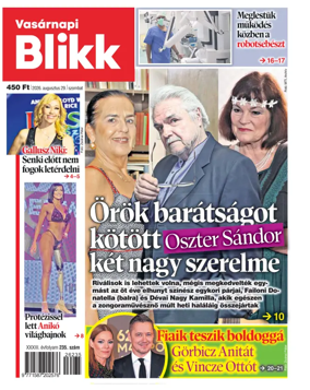 Cover of Vasarnapi Blikk