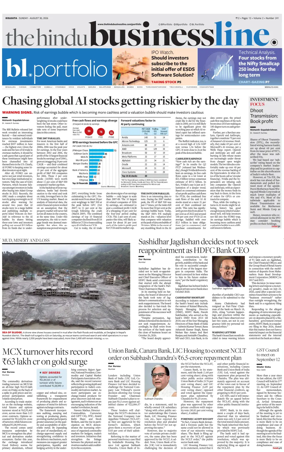 Cover of BusinessLine (Kolkata)