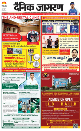 Cover of Dainik Jagran - Lucknow