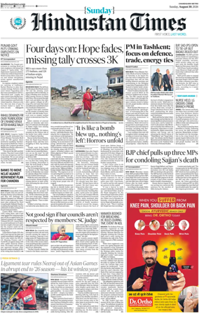 Cover of Hindustan Times (Jalandhar)