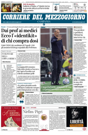 Cover of Corriere del Mezzogiorno (Campania)