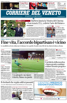 Cover of Corriere del Veneto (Padova e Rovigo)