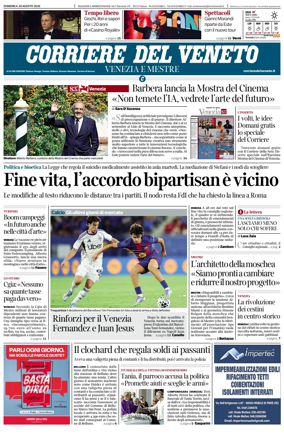 Cover of Corriere del Veneto (Venezia e Mestre)