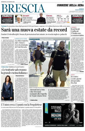 Cover of Corriere della Sera (Brescia)