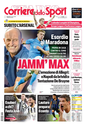 Cover of Corriere dello Sport (Campania)
