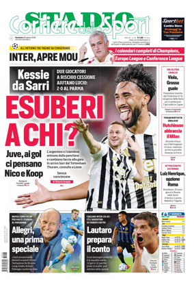 Cover of Corriere dello Sport Stadio (Nazionale)