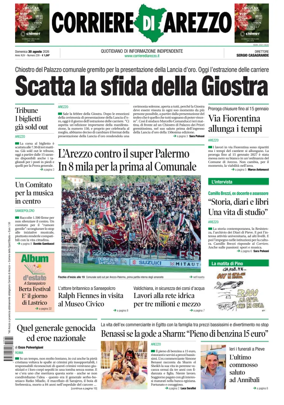 Cover of Corriere di Arezzo
