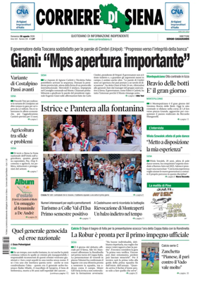 Cover of Corriere di Siena