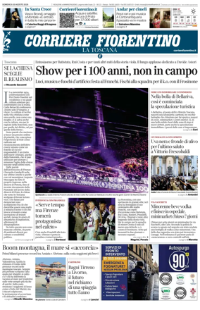 Cover of Corriere Fiorentino