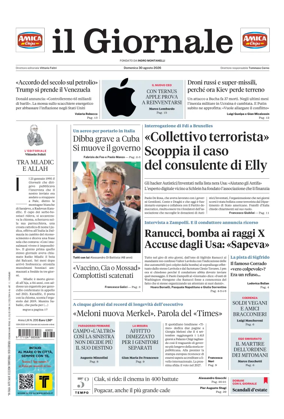 Cover of Il Giornale (Italy)