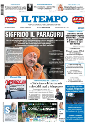 Cover of Il Tempo (Nazionale)