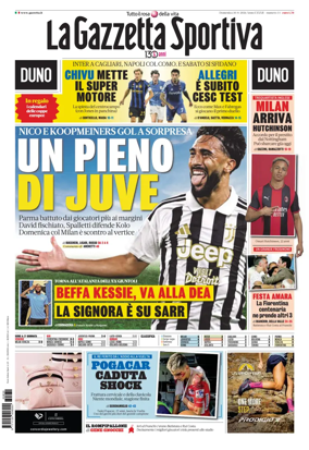 Cover of La Gazzetta dello Sport - Roma