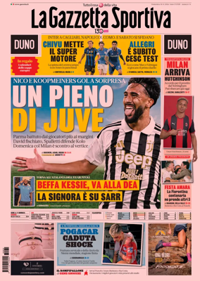 Cover of La Gazzetta dello Sport