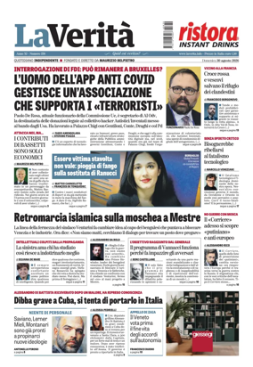 Cover of La Verita (Italia)