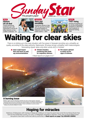Cover of The Star Malaysia