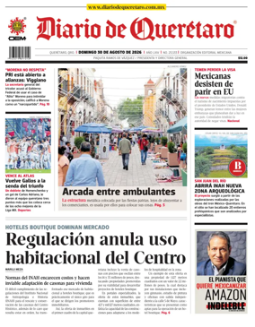 Cover of Diario de Queretaro