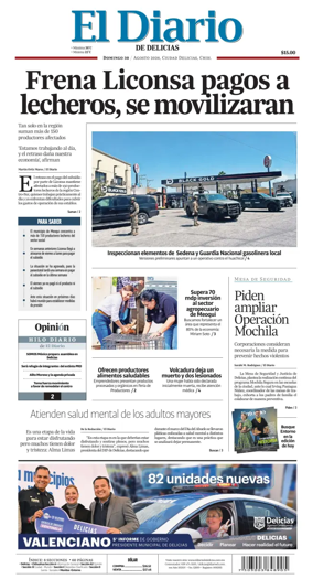 Cover of El Diario de Delicias