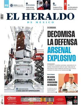 Cover of El Heraldo de Mexico