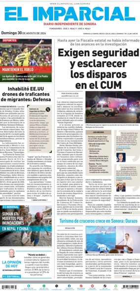 Cover of El Imparcial